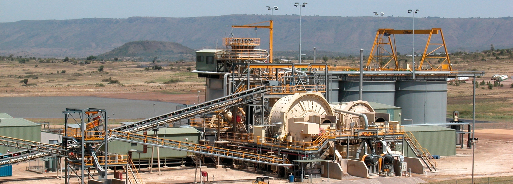 Image: North Mara Gold Project: Gold processing plant delivered ahead of schedule