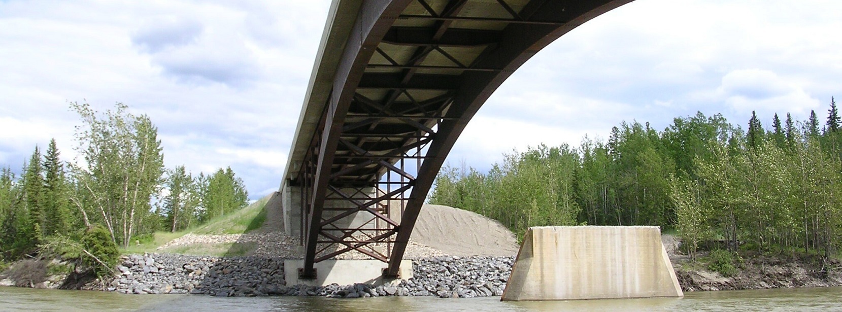 Image: New Coal River Bridge: Environmentally sensitive, remote location