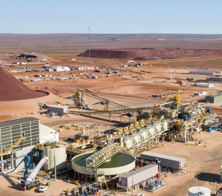 Mina de cobre Carrapateena: maior concentrador de cobre construído na história recente da Austrália