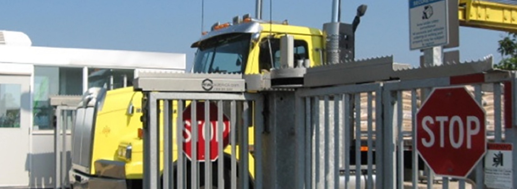 Image: Hamilton Port Authority: Security upgrade at vehicle entry location