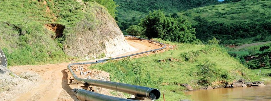 Image: Uno de los sistemas de tubería de concentrado de hierro más largos del mundo